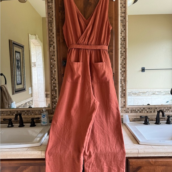 KUHL Fresco Jumpsuit Color Clay, so M - Picture 8 of 10